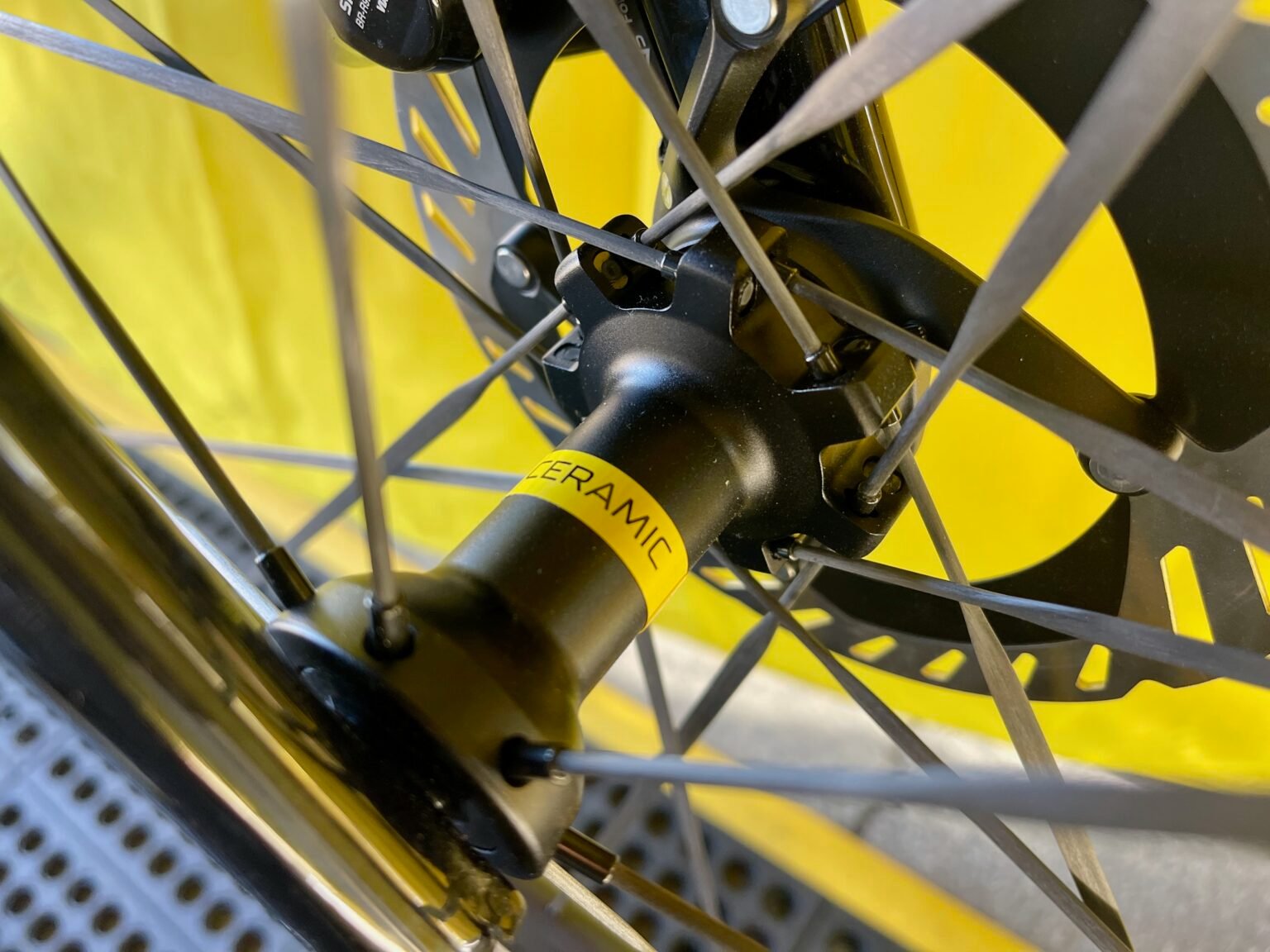 Unreleased Mavic Comete 50 hub