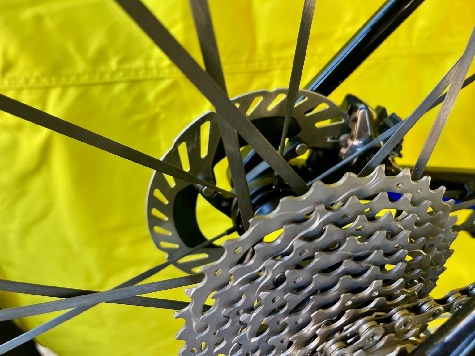 Unreleased Mavic Comete 50 spokes