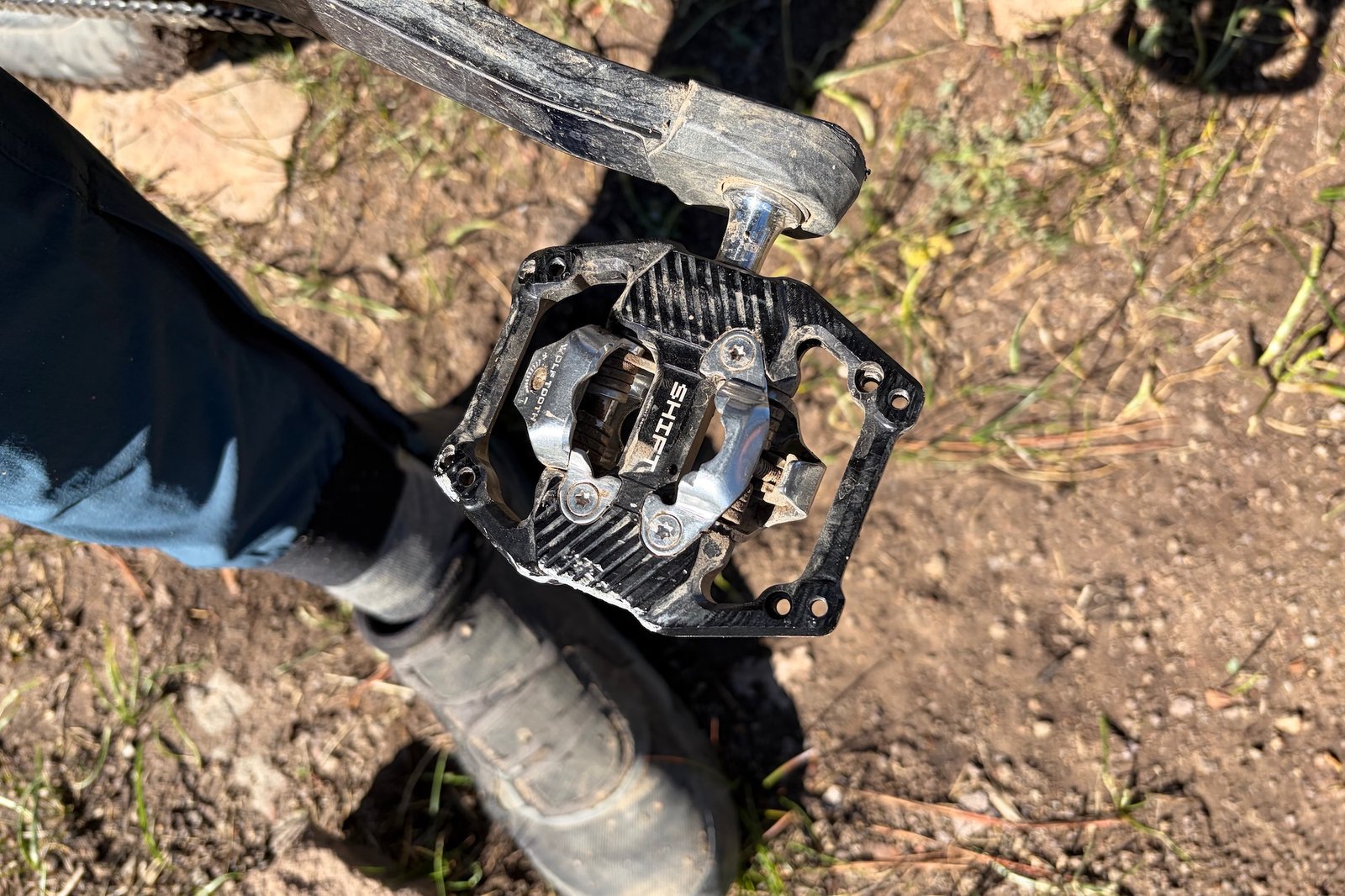 the Wolf Tooth Shift pedals after some use and abuse.