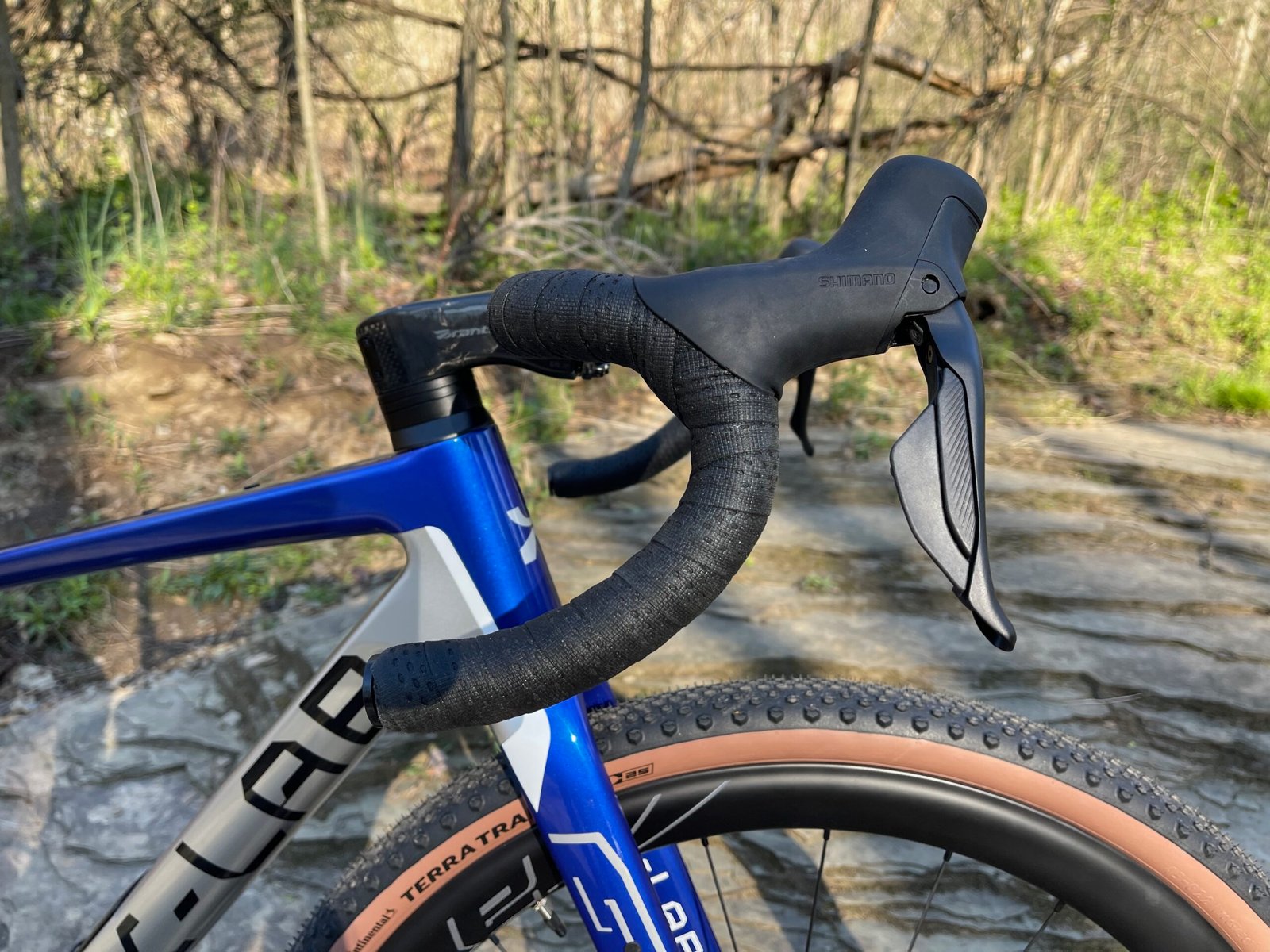 X-LAB GT8 Gravel Bike Review GRX bar