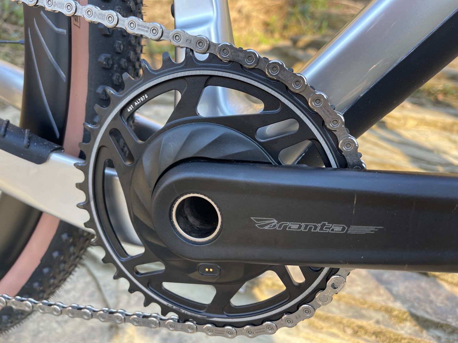 X-LAB GT8 Gravel Bike Review ring