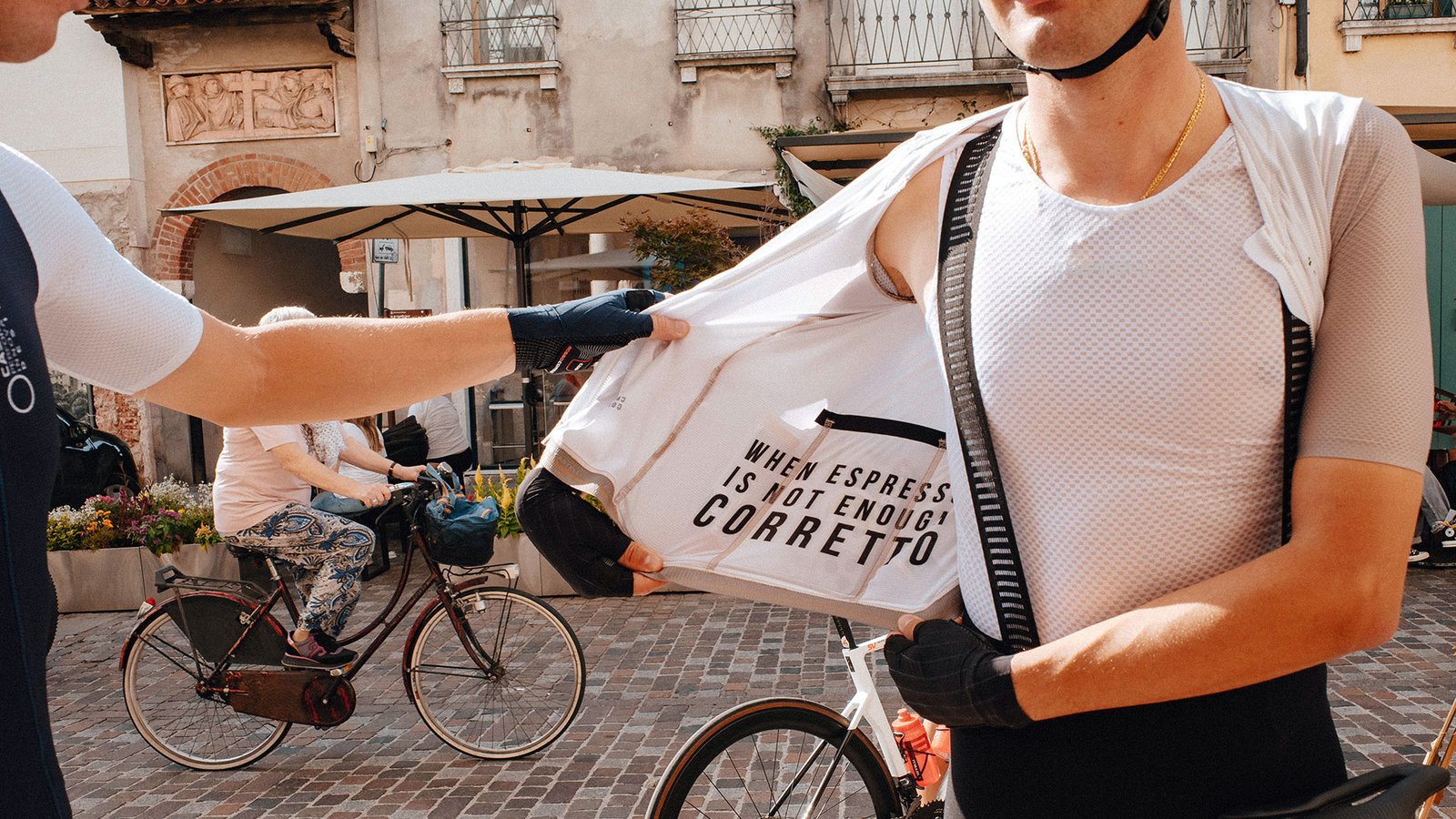 All-new aero road bike Castelli Corretto Jerseys for when espresso isn't enough