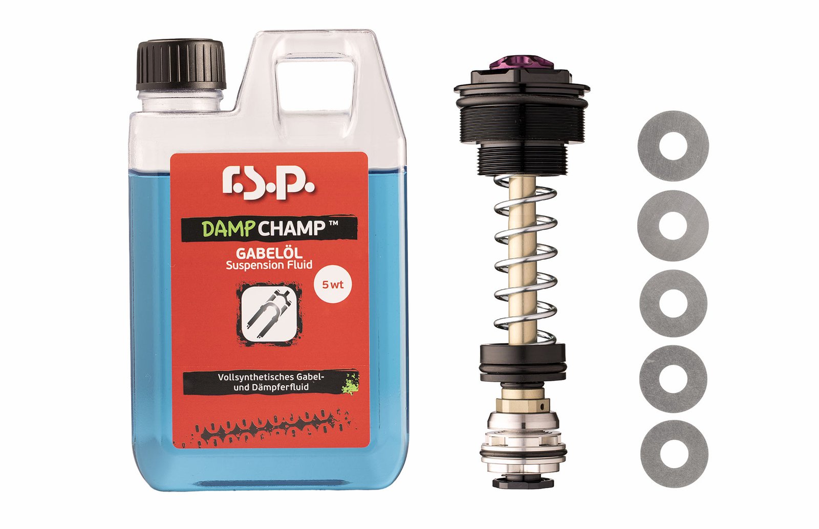 fast suspension dc3 compression damping circuit for rockshox pike and lyrik forks.