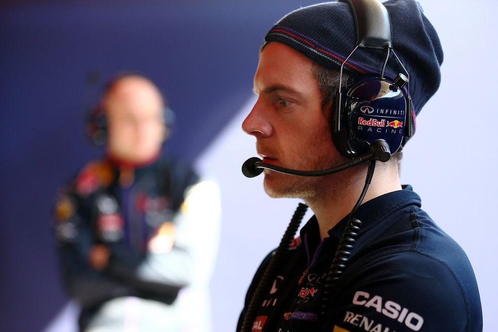 Lee Stevenson, mécanicien Red Bull Racing